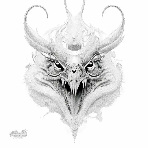 Griffin tattoo design idea