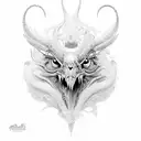 Griffin tattoo design idea