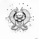 ghost busters tattoo design idea