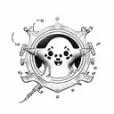ghost busters tattoo design idea