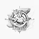 ghostbusters tattoo design idea