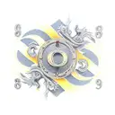 God blessing with number 888 tattoo design idea
