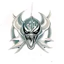 venom logo tattoo design idea