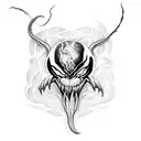 venom tattoo design idea