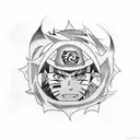 naruto tattoo design idea