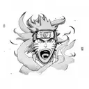 naruto tattoo design idea