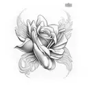 Rosal enrredadera tattoo design idea