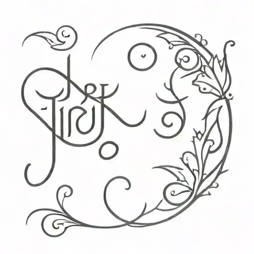 punjabi font tattoo tattoo design idea