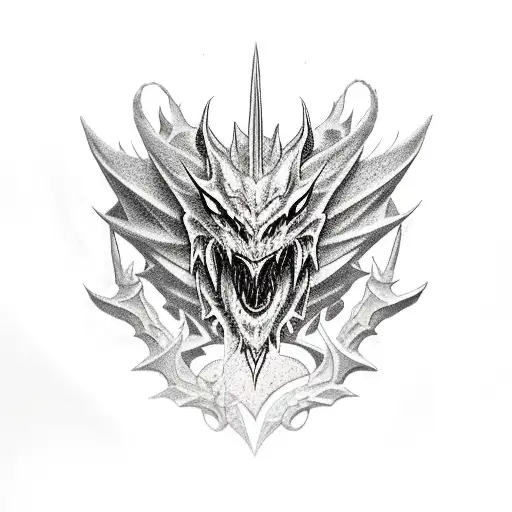 Dragon Slayer Ornstein tattoo design idea