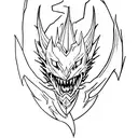 Dragon Slayer Ornstein tattoo design idea