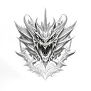 Dragon Slayer Ornstein tattoo design idea