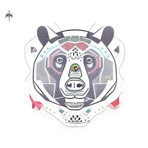 bear + orca + jaguar tattoo design idea