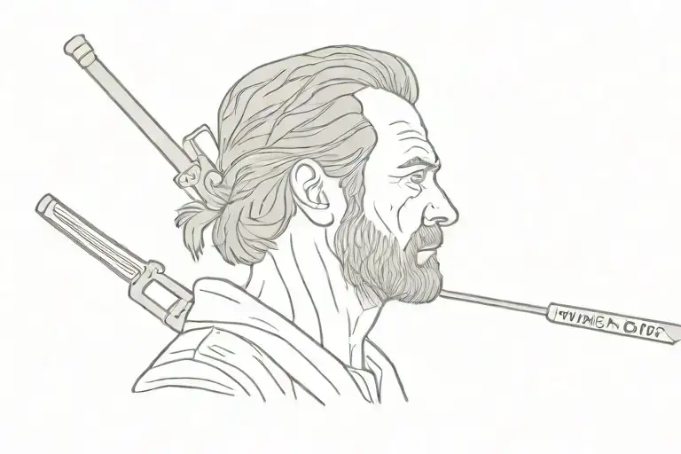 Rick grimes "my mercy prevails over my wrath"  tattoo design idea