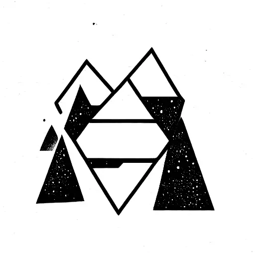 interstellar themed tattoo design idea