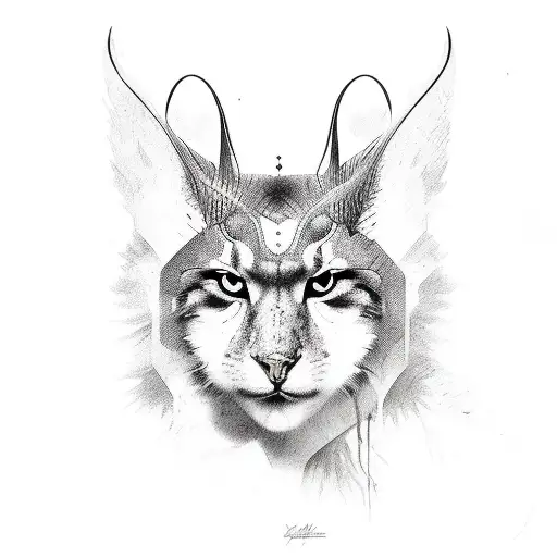 Deniz, kuzey yıldızı, melek kanadı, göz, C tattoo design idea