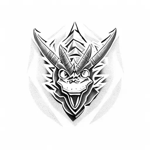 spyro tattoo design idea