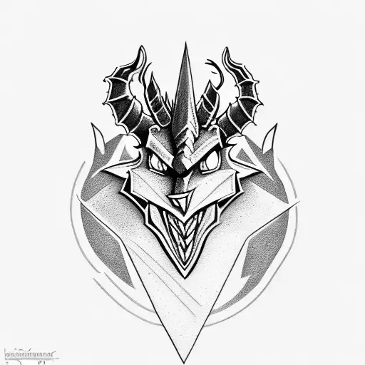 spyro tattoo design idea