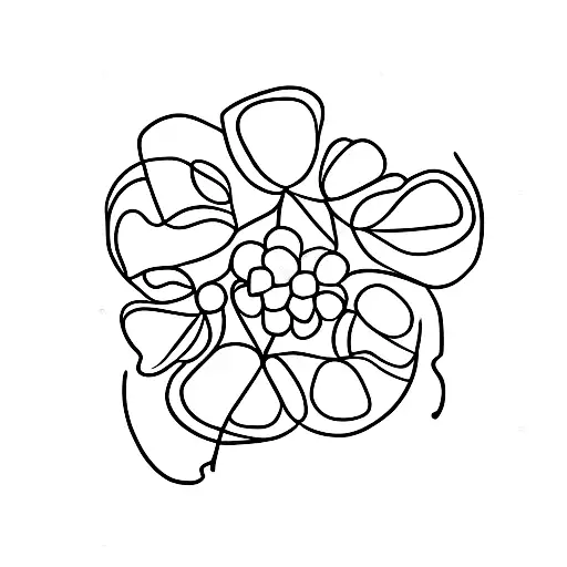 anthony with 4 leaf clover  tattoo design idea