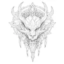 Rabe  tattoo design idea