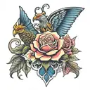 Rabe  tattoo design idea