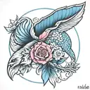 Rabe  tattoo design idea