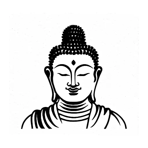 Buddha tattoo design idea