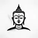 Buddha tattoo design idea