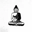 Buddha tattoo design idea