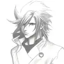 squall from final fantasy 8 tattoo design idea