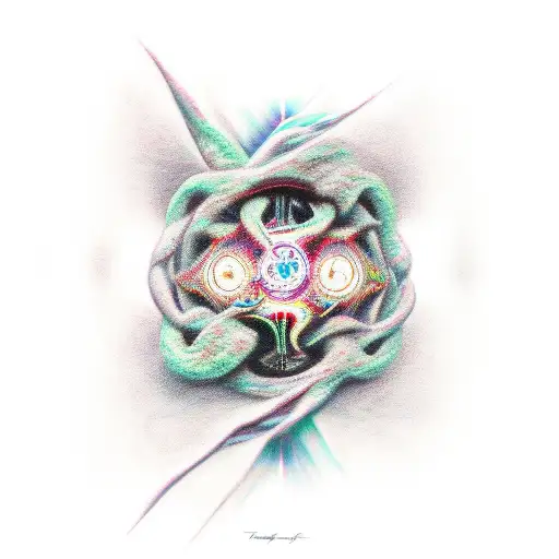 soul tie  tattoo design idea
