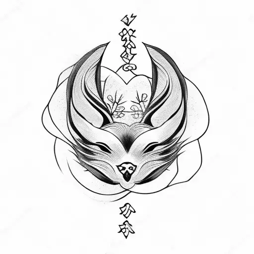 Cherry Blossom tattoo design idea