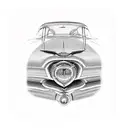 1957 Buick century  tattoo design idea