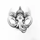 Ganesha tattoo design idea
