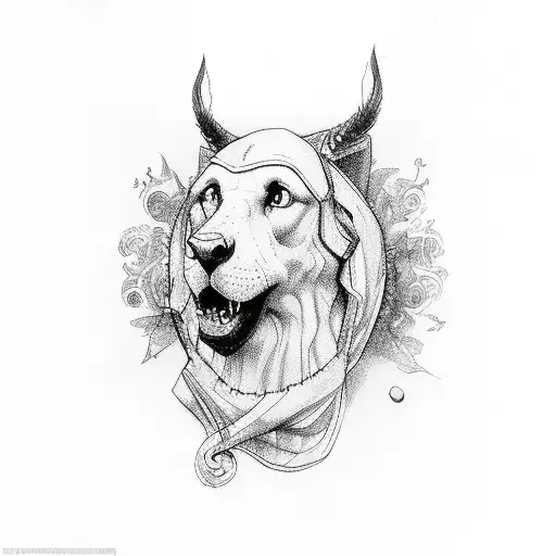 church inspired by love and lust tattoo design idea