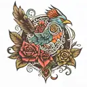 josh 26 December  tattoo design idea