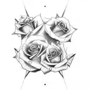 atlas, Rose,timeclock tattoo design idea