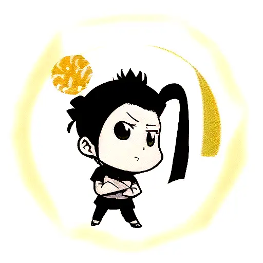 Shikamaru Nara tattoo design idea