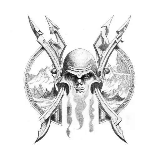 atlas mythology greek tattoo design idea