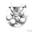 atlas greek mythology tattoo design idea
