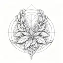 laurel wreath tattoo design idea
