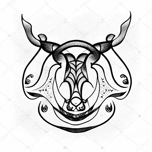 taurus  tattoo design idea