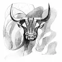 taurus  tattoo design idea