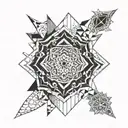 Write names - Shraddha, Khushi Anjali tattoo design idea