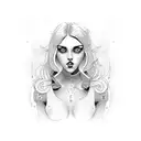 BEERS BABES BARBELLS  tattoo design idea