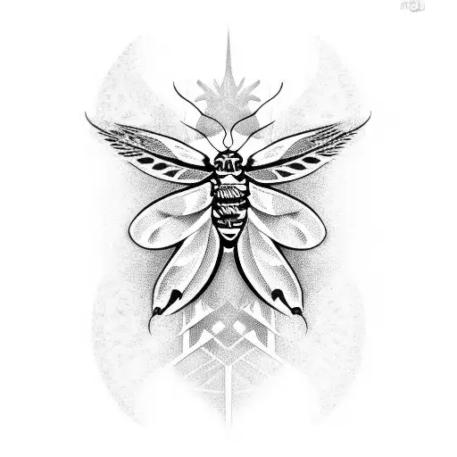 death moth dark evil tattoo design idea