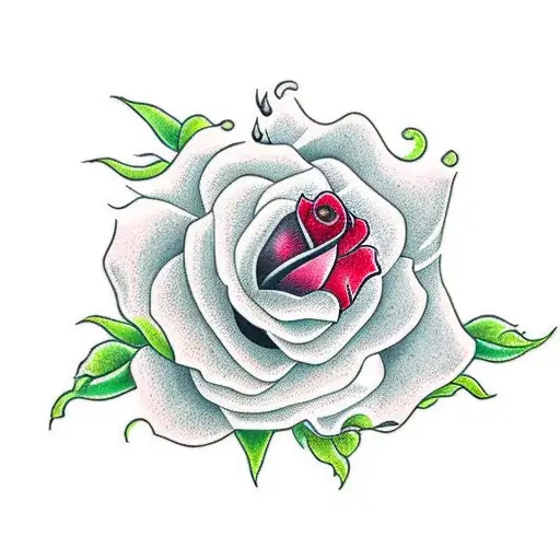bunch of flowers which need to include a rose, carnation, tulip, sunflower and morning glory tattoo design idea