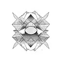 snowboard tattoo design idea