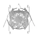 snowboard tattoo design idea