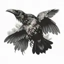 RAVEN BEE HARE tattoo design idea