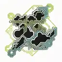 japanese clouds floating tattoo design idea